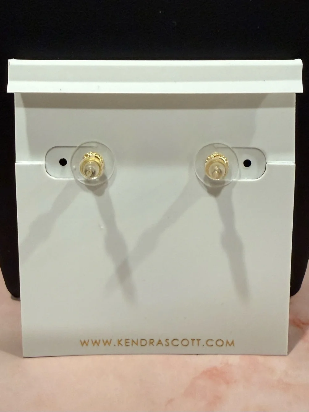 Kendra Scott | Gold Plated Butterfly Stud Earrings w/ Iridescent Stones | Small